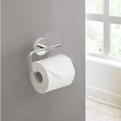 Держатель туалетной бумаги Hansgrohe Logis без крышки, хром (40526000)