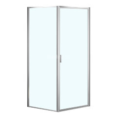 Душевое ограждение Azario RICHMOND 800х800х1950 БЕЗ ПОДДОНА прозрачное стекло 6 мм, профиль хром (AZ-NAG1221 800)