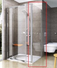 Боковая неподвижная стенка Ravak Pivot PPS-90 блестящая + Транспарент