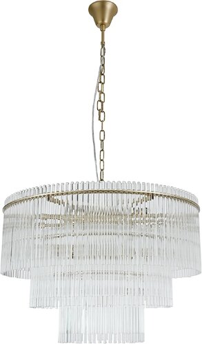 Подвесная люстра Newport 3689+9/C brass