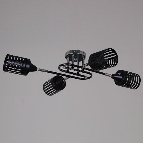 Потолочная люстра Reluce 70052-3.3-04 CR+BK