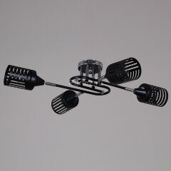 Потолочная люстра Reluce 70052-3.3-04 CR+BK