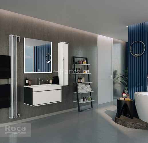 Зеркало Roca ANETO 800х850, LED-подсветка, система антизапотевания