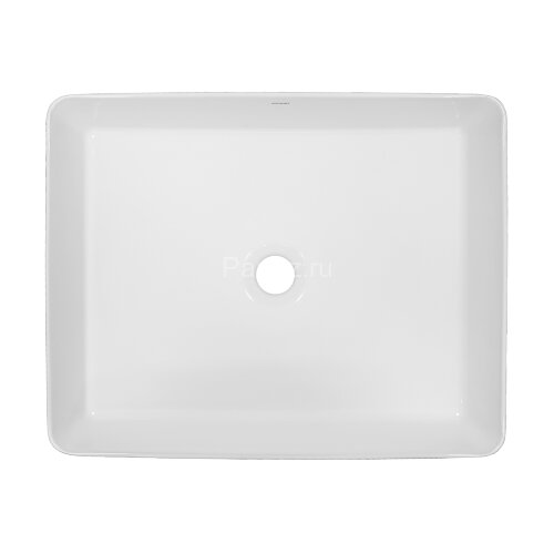 Раковина накладная Azario 505х400х110 прямоугольная, белый глянец (AZ-7050K)