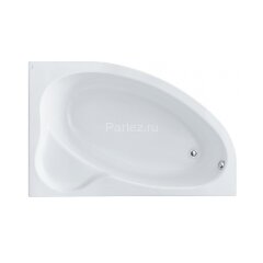 Ванна акриловая асимметричная Santek Эдера 170х100, правосторонняя, белая