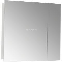Зеркальный шкаф Aquaton Лондри 80 белый глянцевый (1A267202LH010)