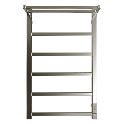 Полотенцесушитель электрический Двин Fj Plaza Neo 80/50 квадрат, с полкой, полированный (46577717701