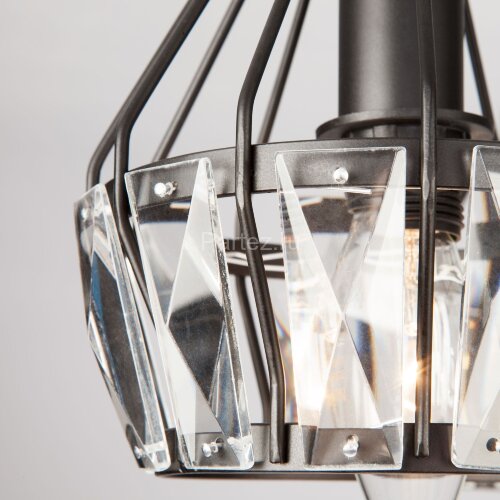 Потолочная люстра Eurosvet 70075/5 черный