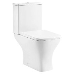 Унитаз-компакт Azario Nigel 385х616х785 напольный, безободковый, с быстросъемным сиденьем микролифт 