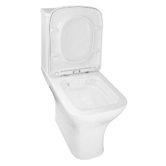 Унитаз-компакт Azario Nigel 385х616х785 напольный, безободковый, с быстросъемным сиденьем микролифт 