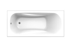 Ванна Loranto Arctica 1500х700 с каркасом и экраном, ABS пластик (CS00025375)