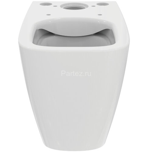 Чаша унитаза Ideal Standard i.life S Безободковый напольный пристенный унитаз с технологией RimLS+ (