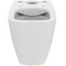 Чаша унитаза Ideal Standard i.life S Безободковый напольный пристенный унитаз с технологией RimLS+ (