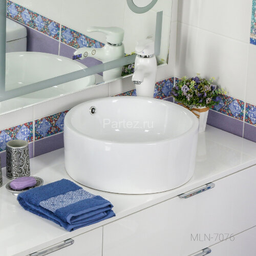 Накладная раковина melana mln-7076