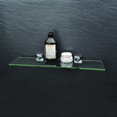 Полка Fixsen Ocean стеклянная, хром (GR-2003)