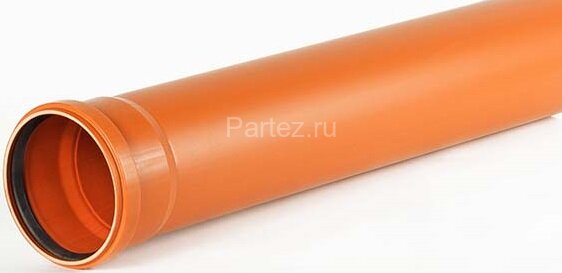 Труба канализационная ПП-нк D200х2000х5,2 ПТК