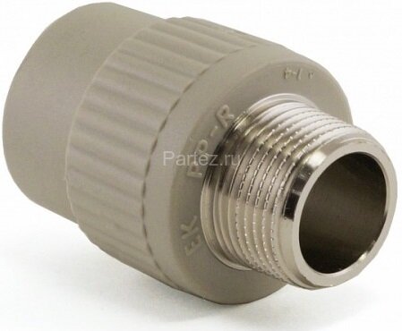 Муфта комбинированная PPR-НР D32х3/4" Ekoplastik