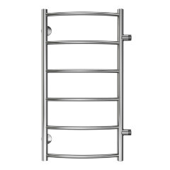 Полотенцесушитель водяной AZARIO VERONA 400/800 6 секций, боковое подключение, 1", хром (AZ04548)