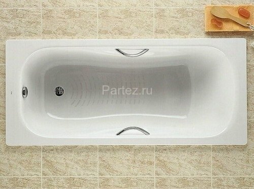 Roca PRINCESS Стальная ванна 150х75, противоскользящее покрытие