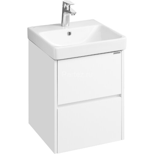 Тумба под раковину Aquaton Сканди 45 432x510x427 подвесная, белая (1A251601SD010)