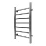 Полотенцесушитель водяной AZARIO ANCONA 500/800 квадрат, 7 секций, боковое подключение, 3/4", хром (