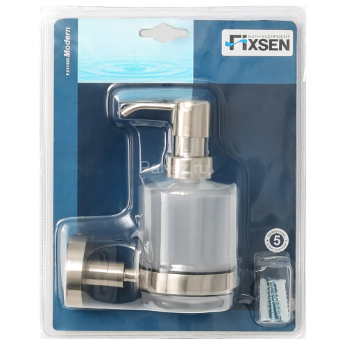 Дозатор жидкого мыла Fixsen Modern, сатин (FX-51512)