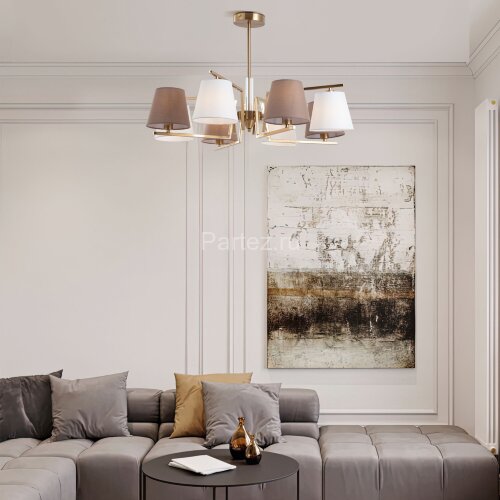 Потолочная люстра Eurosvet 60149/8 латунь