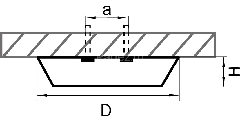 Настенно-потолочный светильник Lightstar 216974