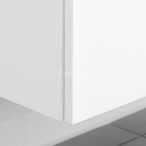 Комплект тумба Итана ICON 80 (800х451х588) подвесная, с раковиной CLARISSA 80, белый глянец (CS00090