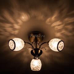 Потолочная люстра Eurosvet 30026/3 античная бронза