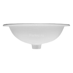 Раковина Azario 550х470х200 встраеваемая сверху, овальная, белый глянец (AZ-6002)