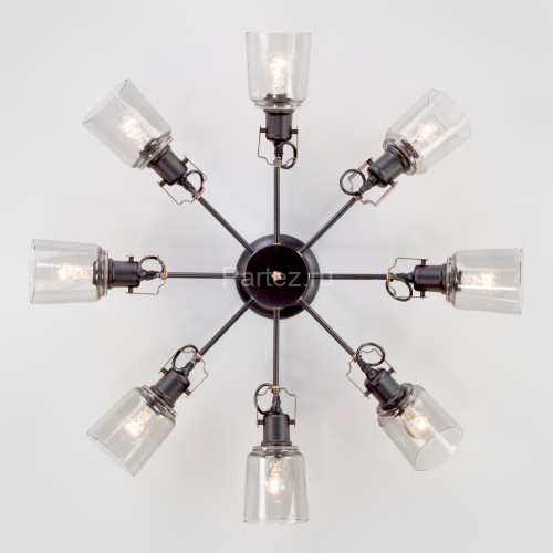 Потолочная люстра Eurosvet 70111/8 черный