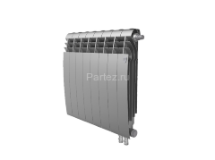 Радиатор Royal Thermo BiLiner 500 /Silver Satin VR - 8 секц.