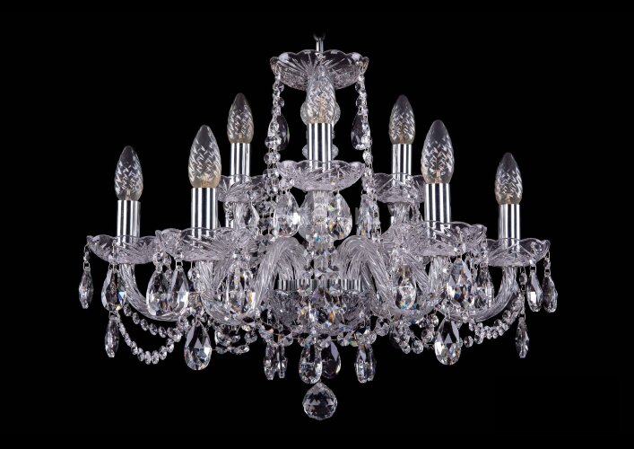 Подвесная люстра Bohemia 1402/6+3/195 Ni