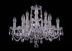 Подвесная люстра Bohemia 1402/6+3/195 Ni