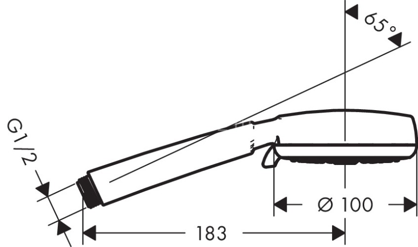 26823400 Ручной душ Crometta 100 Multi