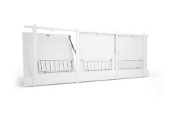 Экран для ванны Метакам с откидными дверцами 149 см, белый (ЭОS_008868)