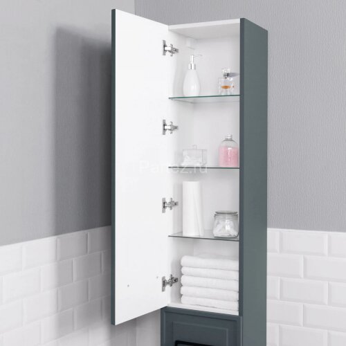 Пенал подвесной Итана Pino 35 350х300х1750 левый, Веллюто Авокадо (CS00084385)