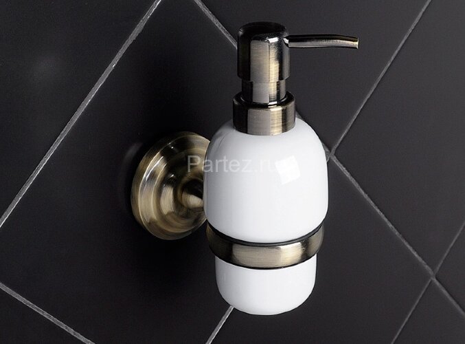 Дозатор жидкого мыла Fixsen Retro, бронза (FX-83812)