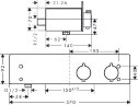 13102000 ShowerTablet 350 Термостат , ВМ, хром