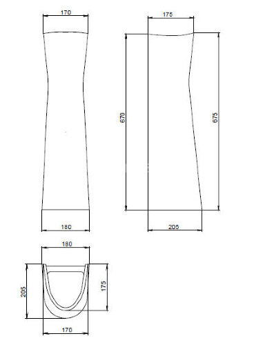 Пьедестал для раковины Santeri Воротынский белый (1.3601.7.S00.00B.0)