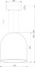 Подвесной светильник Eurosvet 90322/1 белый