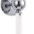 Бра Crystal Lux MIRABELLA AP1 CHROME/WHITE