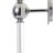Бра Crystal Lux MIRABELLA AP1 CHROME/WHITE