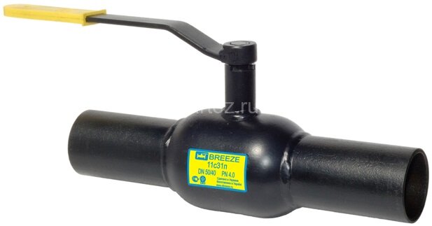 Кран шаровой стальной 11с31п Dу150/125 Pу25 с-с