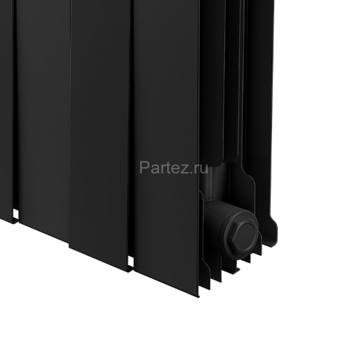 Биметаллический радиатор Royal Thermo PianoForte  500/100-4 (NoirSable)