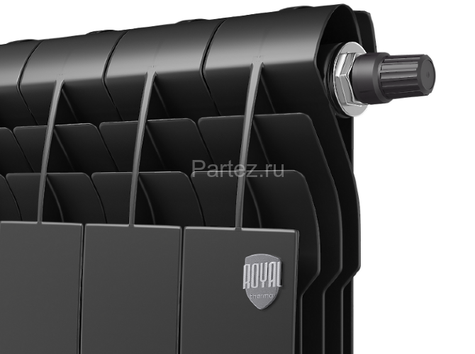 Радиатор Royal Thermo BiLiner 500 /Noir Sable VR - 6 секц.