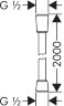 Hansgrohe 28274000 Шланг Isiflex 2,00 м, 1/2